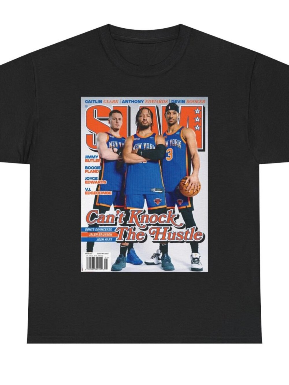 Jalen Brunson Josh Hart New York Knicks NBA Slam T-Shirt 276